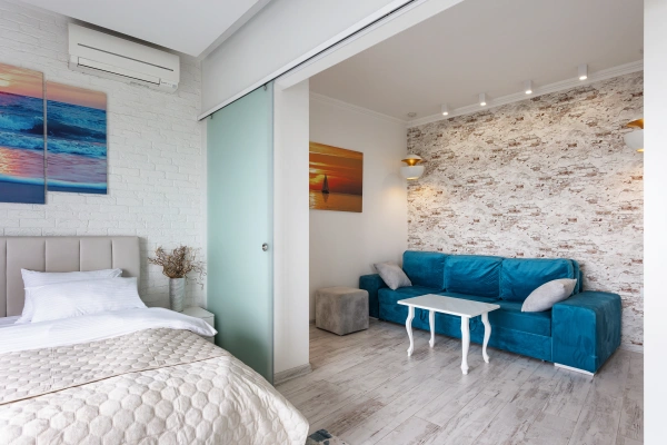 Short term rental apartment in Arcadia with great view