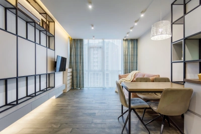 Living room and bedroom