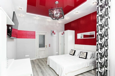 2 спальні з видом на море і балконом в Аркадії 1