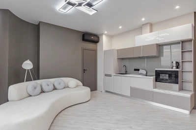 Living Room 25 m² - Single Sofa