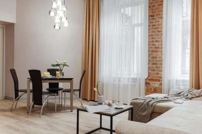 1 спальня та кухня-студія