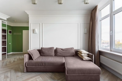 Living Room 20 m² - Double Sofa