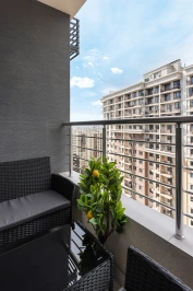 Arcadia'da çatı bahçesi olan bir binada daire. 2