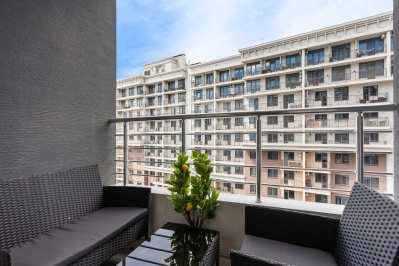 Arcadia'da çatı bahçesi olan bir binada daire. 1