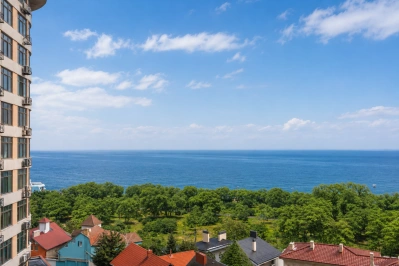 1 спальня і кухня з панорамою моря в Аркадії подобово 2
