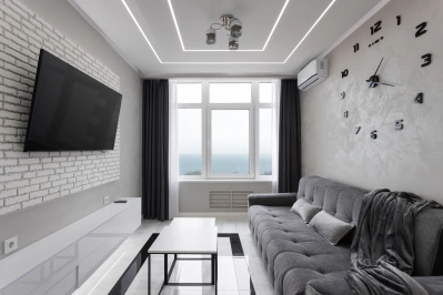 1 спальня і кухня з панорамою моря в Аркадії подобово 2