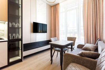 1 спальня и кухня