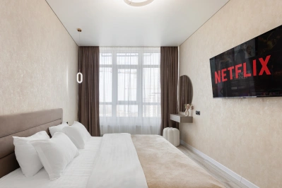 Yeni Atmosfera konut kompleksinde, çatı bahçeli daire kiralık. 1