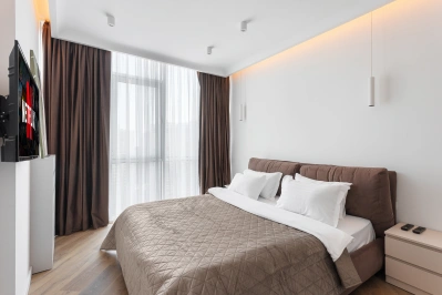 Спальня 16 м² - Диван без спального места