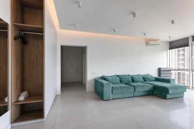 Гостиная 25 м² - Диван без спального места