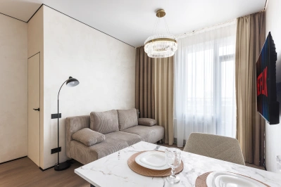 Oturma odası 18 m² - Çift kişilik kanepe