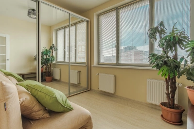 3 bedrooms and living room