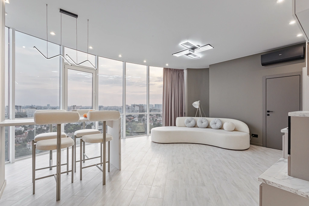 Arcadia'da Wi-Fi ile deniz manzaralı bir daire kiralayın