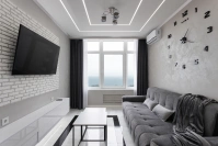 1 спальня і кухня з панорамою моря в Аркадії подобово 2